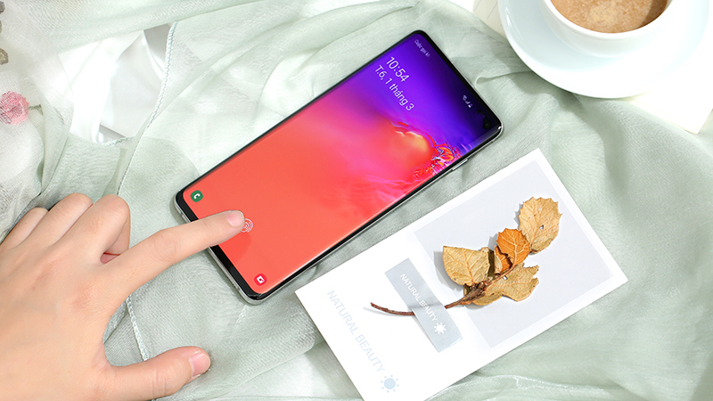 Vân tay siêu âm Samsung Galaxy S10 chính hãng