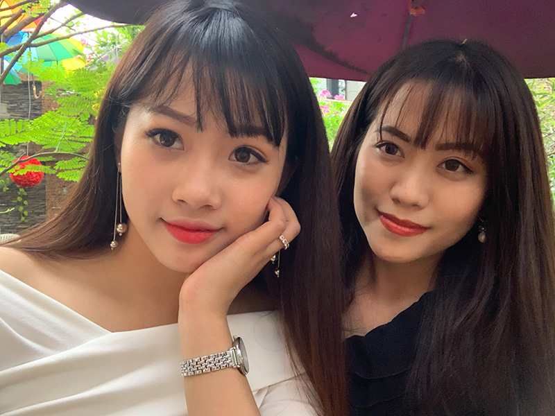 Ảnh selfie trên iPhone Xs Max