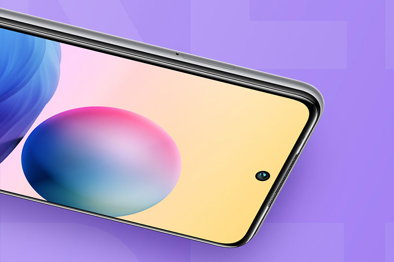 Xiaomi Redmi Note 10 5G | Màn hình tràn viền với phần “nốt ruồi” chứa camera selfie, kích thước 6.5 inch